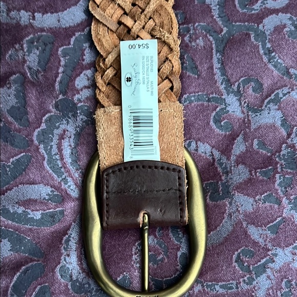 Lucky Brand Women’s Brown Woven Belt - Picture 3 of 4